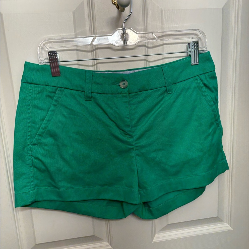 Southern Tide High Waist Green Women's Shorts